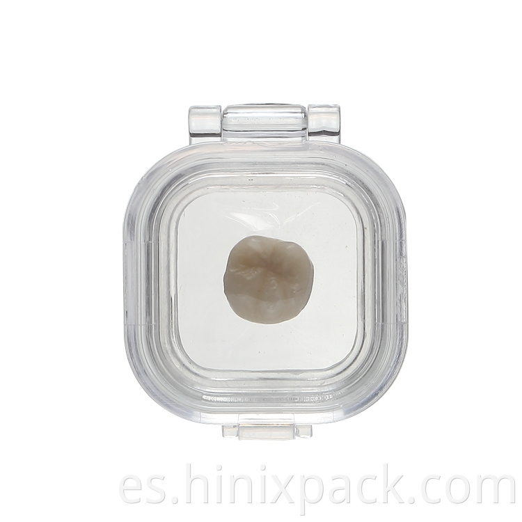 1.5 Inch Plastic Membrane Dental Crown Box Jewelry Box